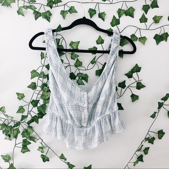 Urban Outfitters Tops - Urban Outfitters Plaid Tank Top